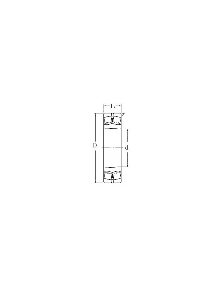 Roulement à deux rangée rouleaux sphériques 22314ek skf ref:rlt22314ek