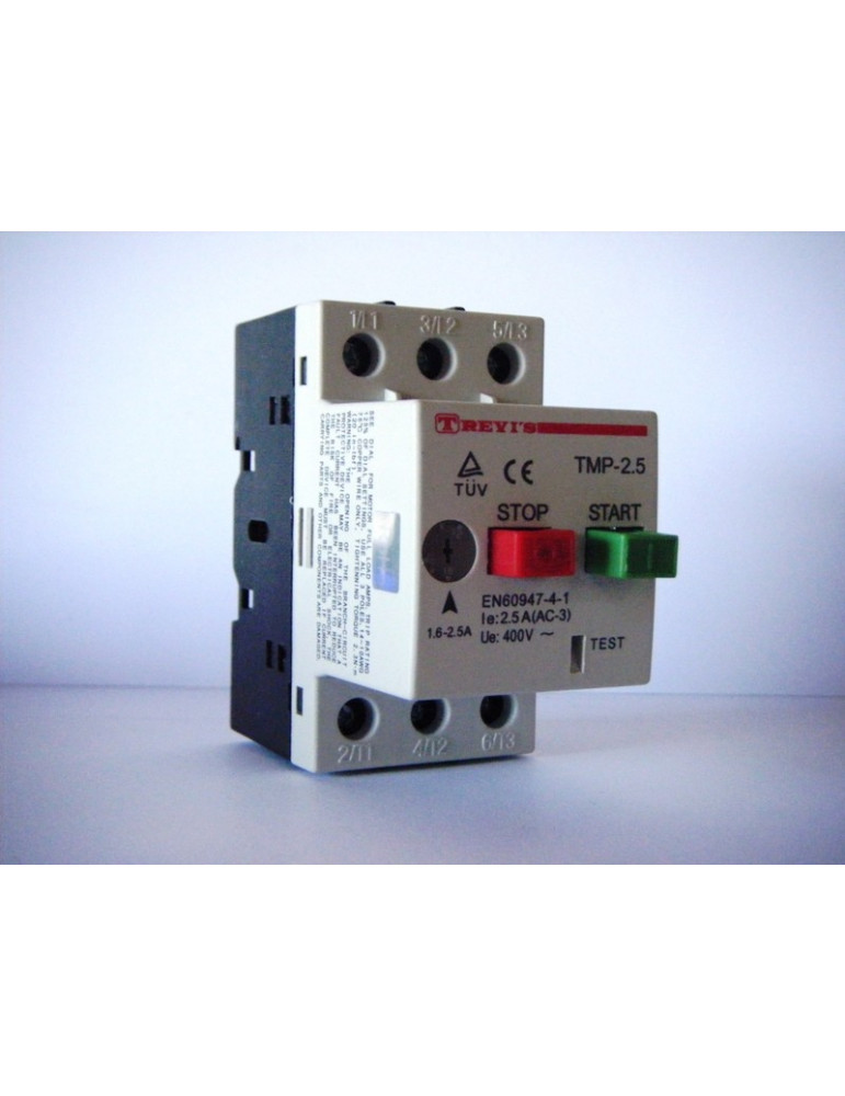 Disjoncteur magnéto-thermique pour moteur plage de 0.63 à 1a ref: TMP1