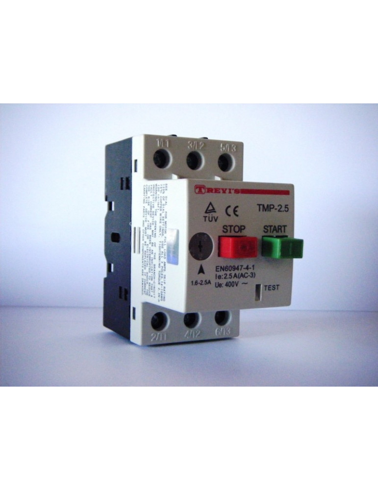 Disjoncteur Moteur Magnétothermique GV2ME14C - Protection Surcharge Et Court-Circuit, 10A, Pour Moteurs 0,37 KW à 15 KW Monophasés/Triphasés