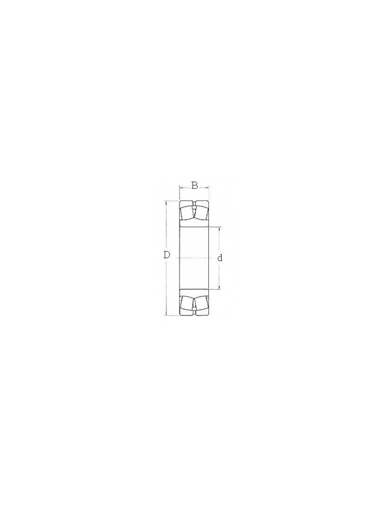 Roulement à deux rangées de rouleaux sphériques 22216e skf ref:rlt22216e