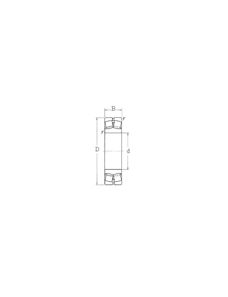 Roulement à deux rangée rouleaux sphériques 22308e skf ref:rlt22308e