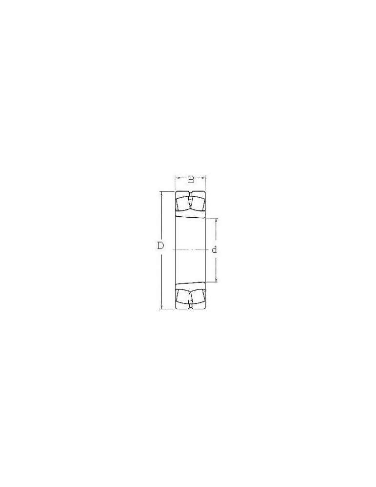 Roulement à deux rangées de rouleaux sphériques 22208ek skf ref:rlt22208ek