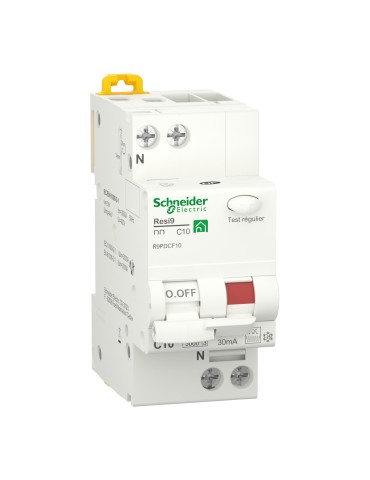 Disjoncteur différentiel Schneider RESI 9 1P+N  25A  30mA Fsi