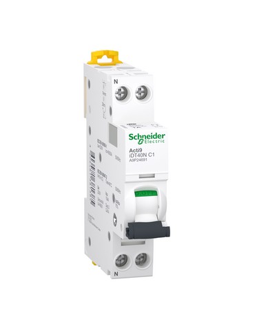 Disjoncteur ACTI 9 IDT40N PH+N  16A courbe C ref : A9P24616